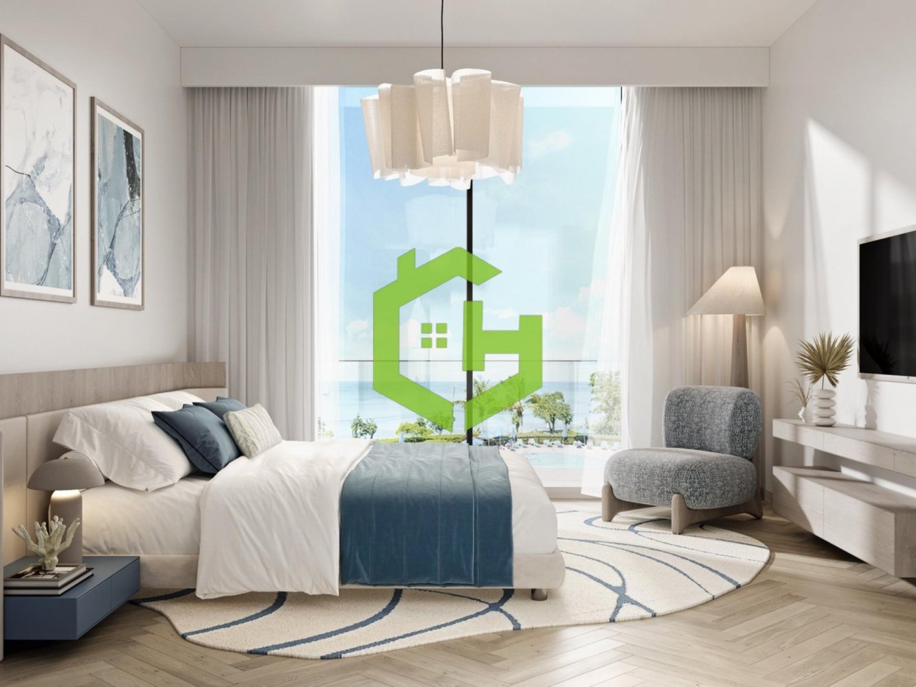 1 Schlafzimmer Wohnung in Al Marjan Island, UAE, Nr. 97310