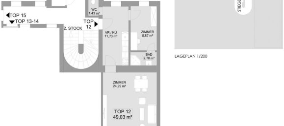 2 rooms Apartment in Rudolfsheim-Funfhaus, Austria No. 244248 14