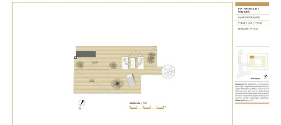 3-Zimmer Penthouse in Wien, Austria, Nr. 253504 6