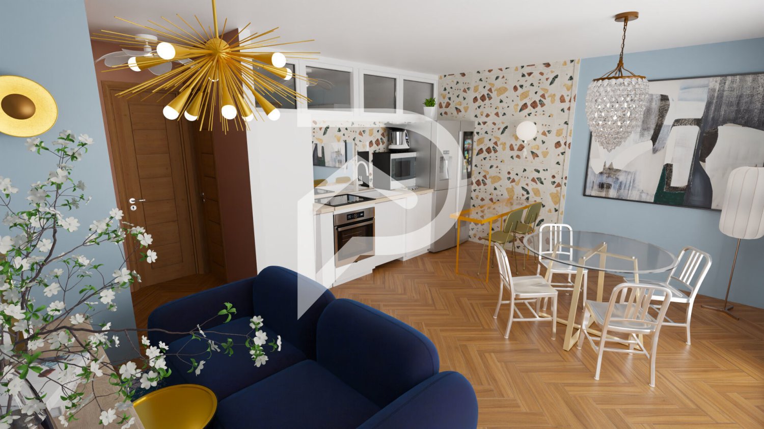 1 غرف نوم شقة في Eguilles, France رقم 190373