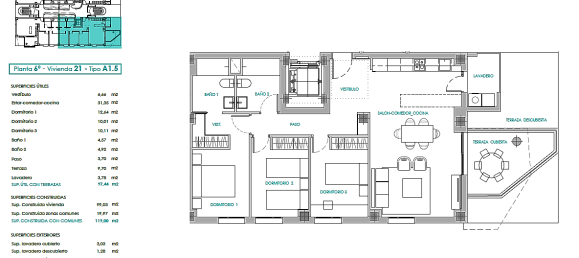 Apartamento de 2 dormitorios en El Campello, Spain No. 4517 17