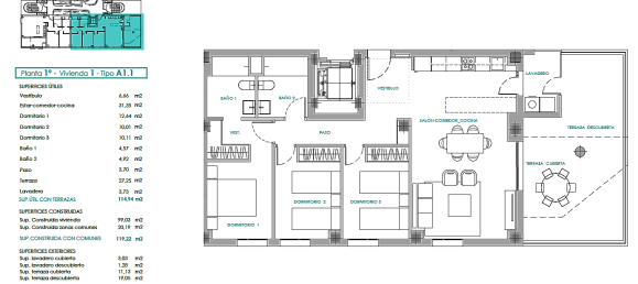Apartamento de 2 dormitorios en El Campello, Spain No. 4517 12