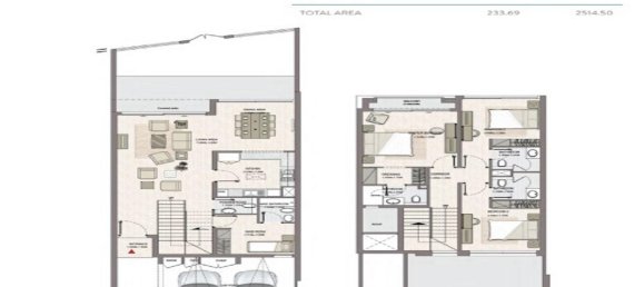 Вилла с 4 спальнями в Mina Al Arab, ОАЭ № 107136 13