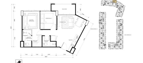 2 bedrooms Condo in Pattaya, Thailand No. 12156 6