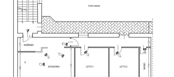 4 rooms Apartment in Crispano, Italy No. 13823 12