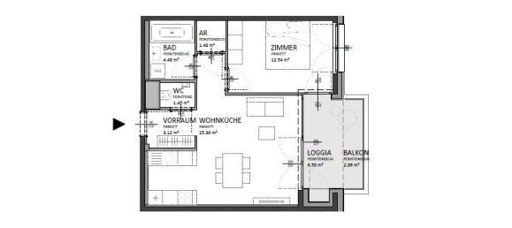 2-salle Appartement à Favoriten, Austria No. 195376 5