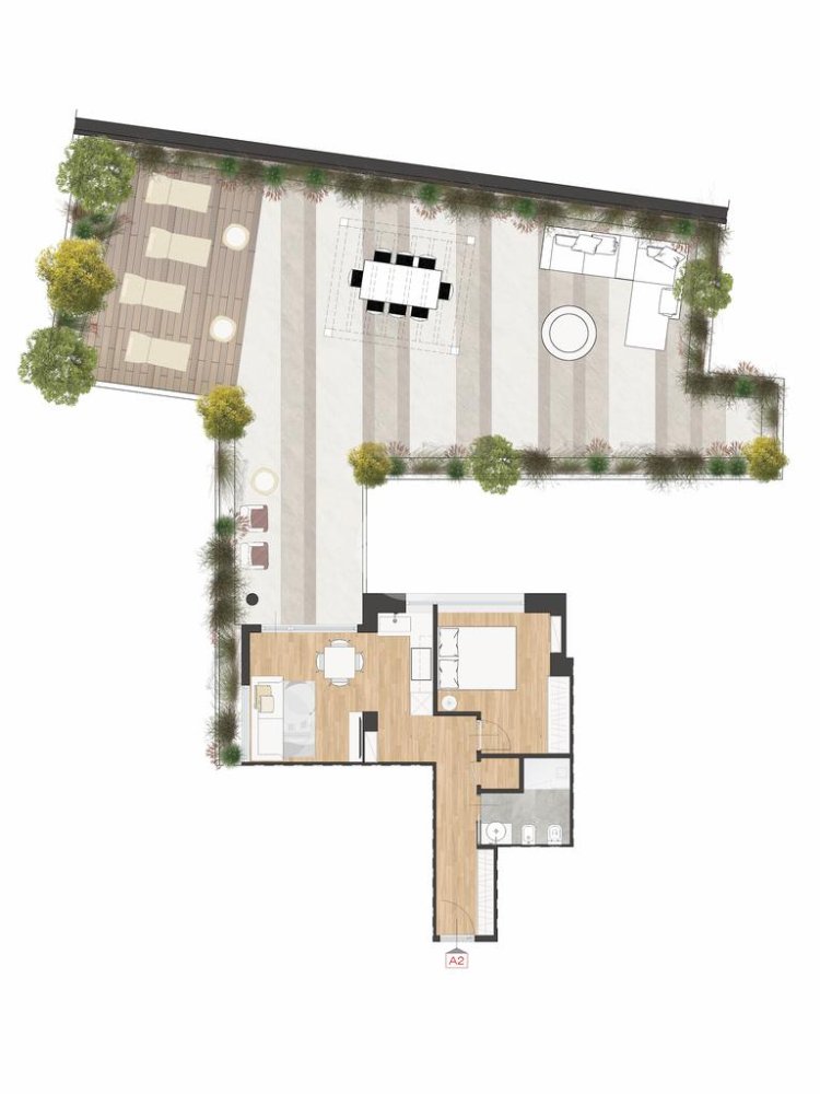 1 bedroom Apartment in Rome, Italy No. 346210