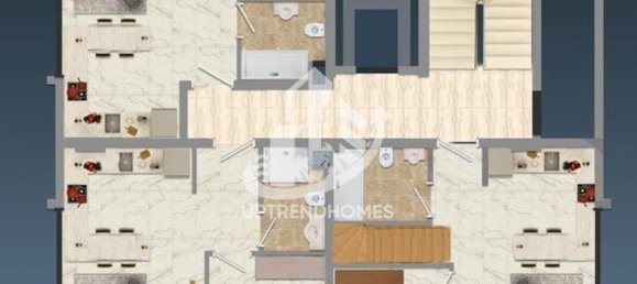 Penthouse 1+1 in Kestel, Turkey No. 4599 23