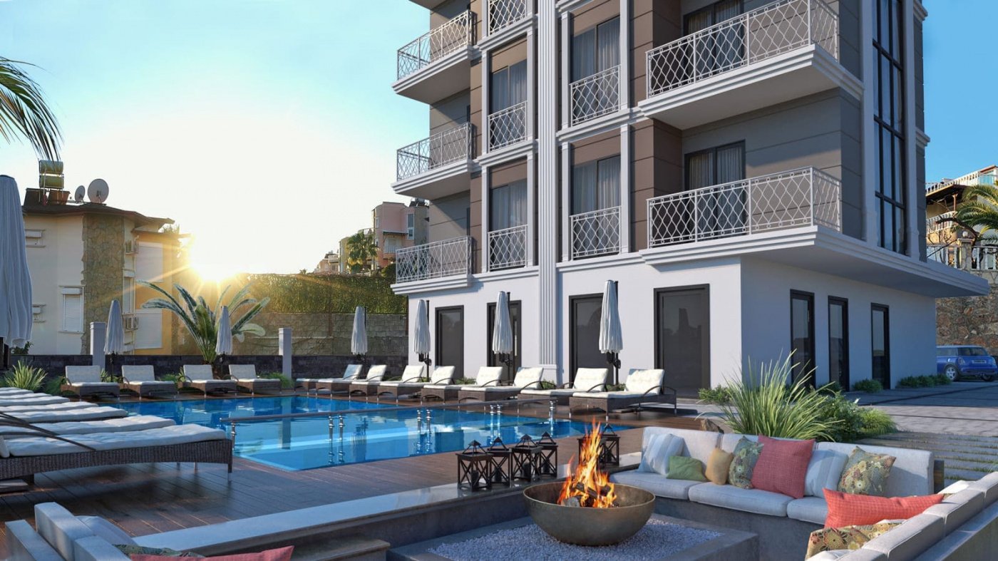 Penthouse 1+1 in Kestel, Turkey No. 4599
