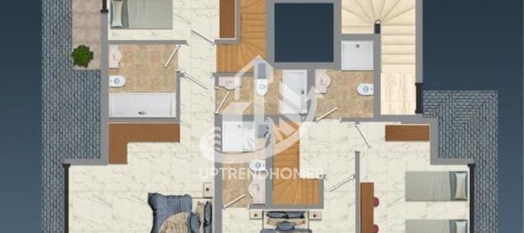 Penthouse 1+1 in Kestel, Turkey No. 4599 24