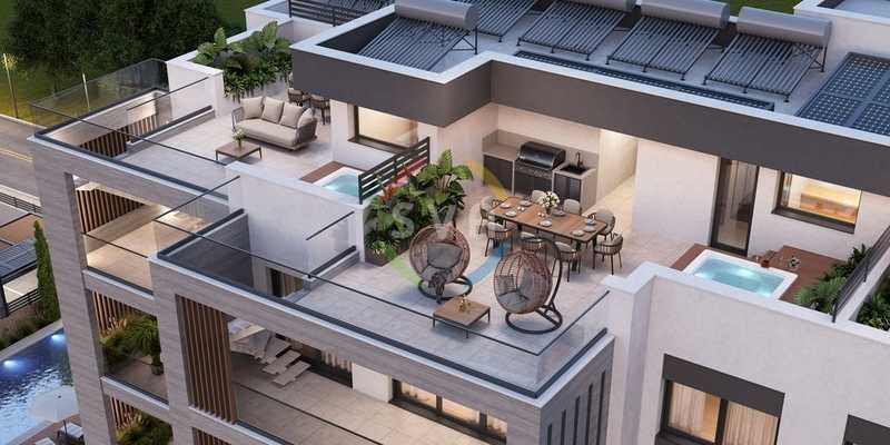 2 غرف نوم بانتهاوس في Germasogeia, Cyprus رقم 21346