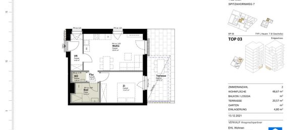 Gewerbliche Immobilie in Meidling, Austria 49m², Nr. 58075 12