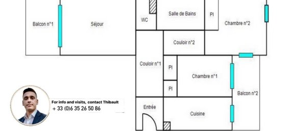 2 bedrooms Apartment in Mougins, France No. 289307 21