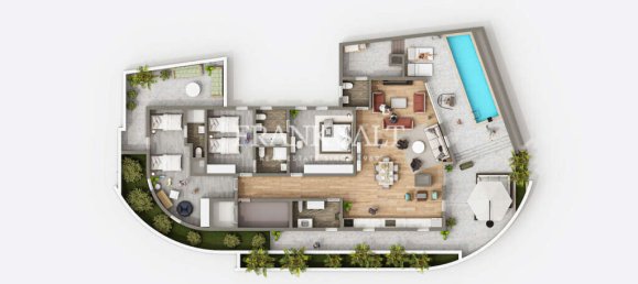 3 chambres Appartement à Qormi, Malta No. 331 9