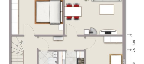 Adosado de 6 habitaciónes en Ludwigsburg, Germany No. 360203 4