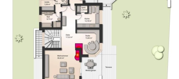 Дом с 2 спальнями в Куфштайн, Австрия № 139017 16