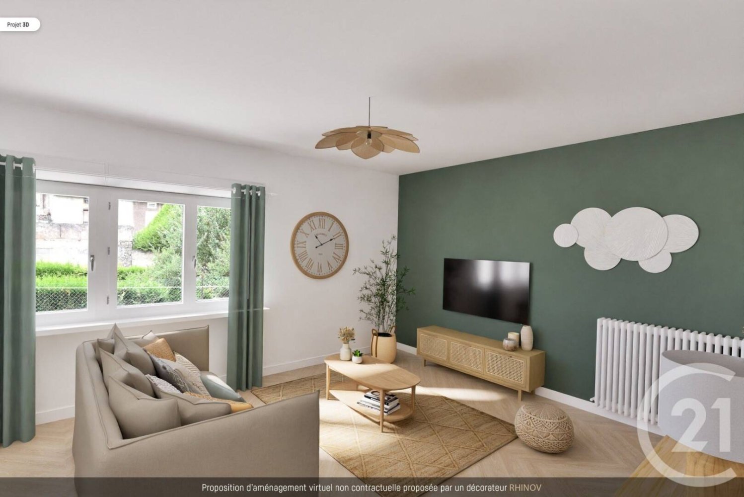 Apartamento de 2 dormitorios en Hayange, France No. 87351