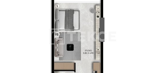 1 غرف نوم شقة في مدينة دبي للاستديوهات, UAE رقم 53504 9