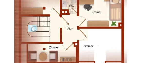 Adosado de 8 habitaciónes en Lower Saxony, Germany No. 262279 33