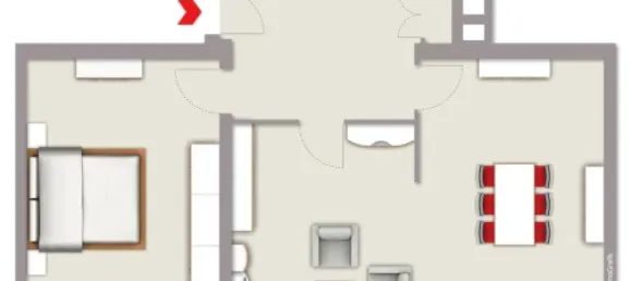 Квартира с 2 спальнями в Халензе, Германия № 370331 12