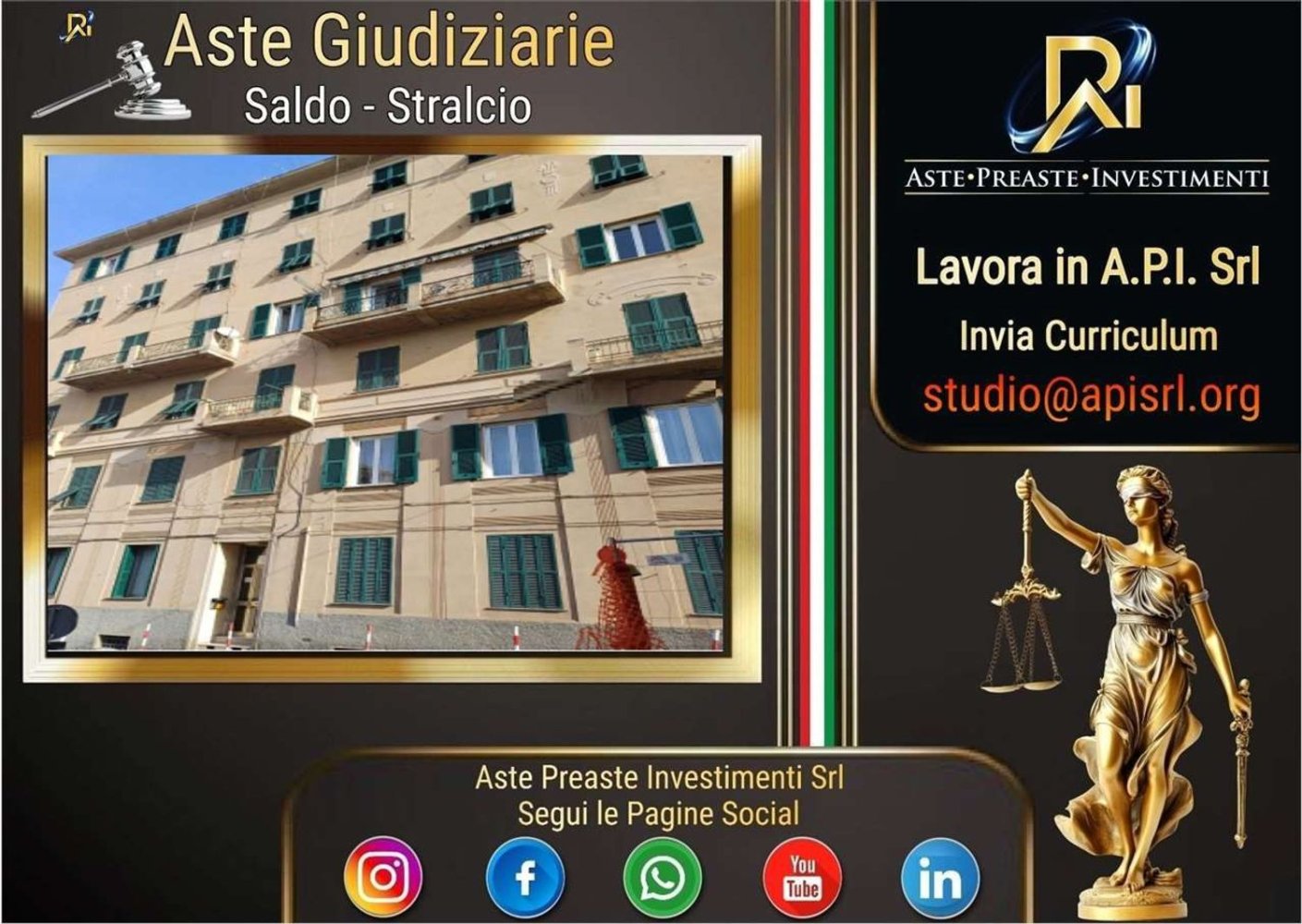 6-Zimmer Wohnung in Genoa, Italy, Nr. 271856