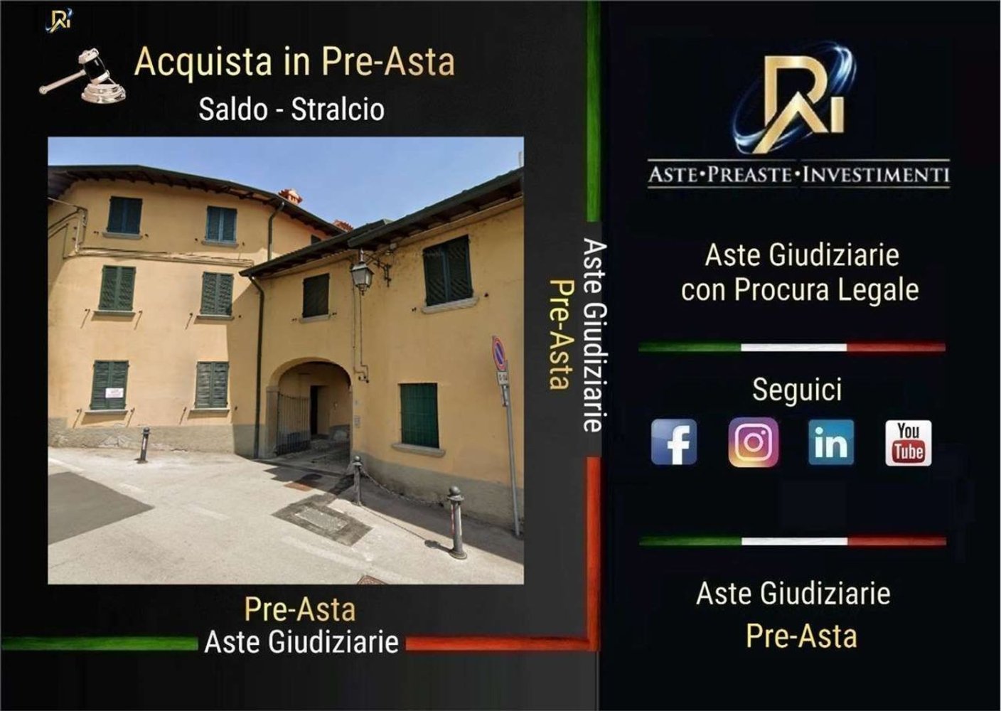 4 rooms Apartment in Sirone, Italy No. 1723