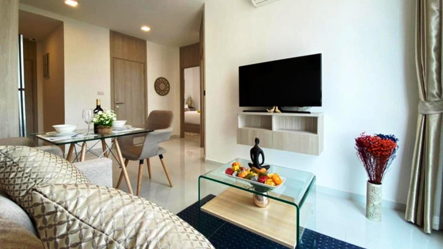 شقة 2 غرف نوم  في The Cloud Pattaya, Thailand رقم 28704