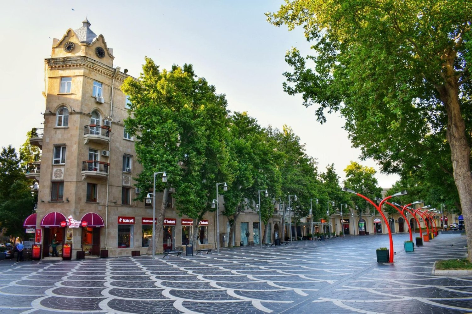 Apartamento T2 em Nasimi, Azerbaijan N.º 2384