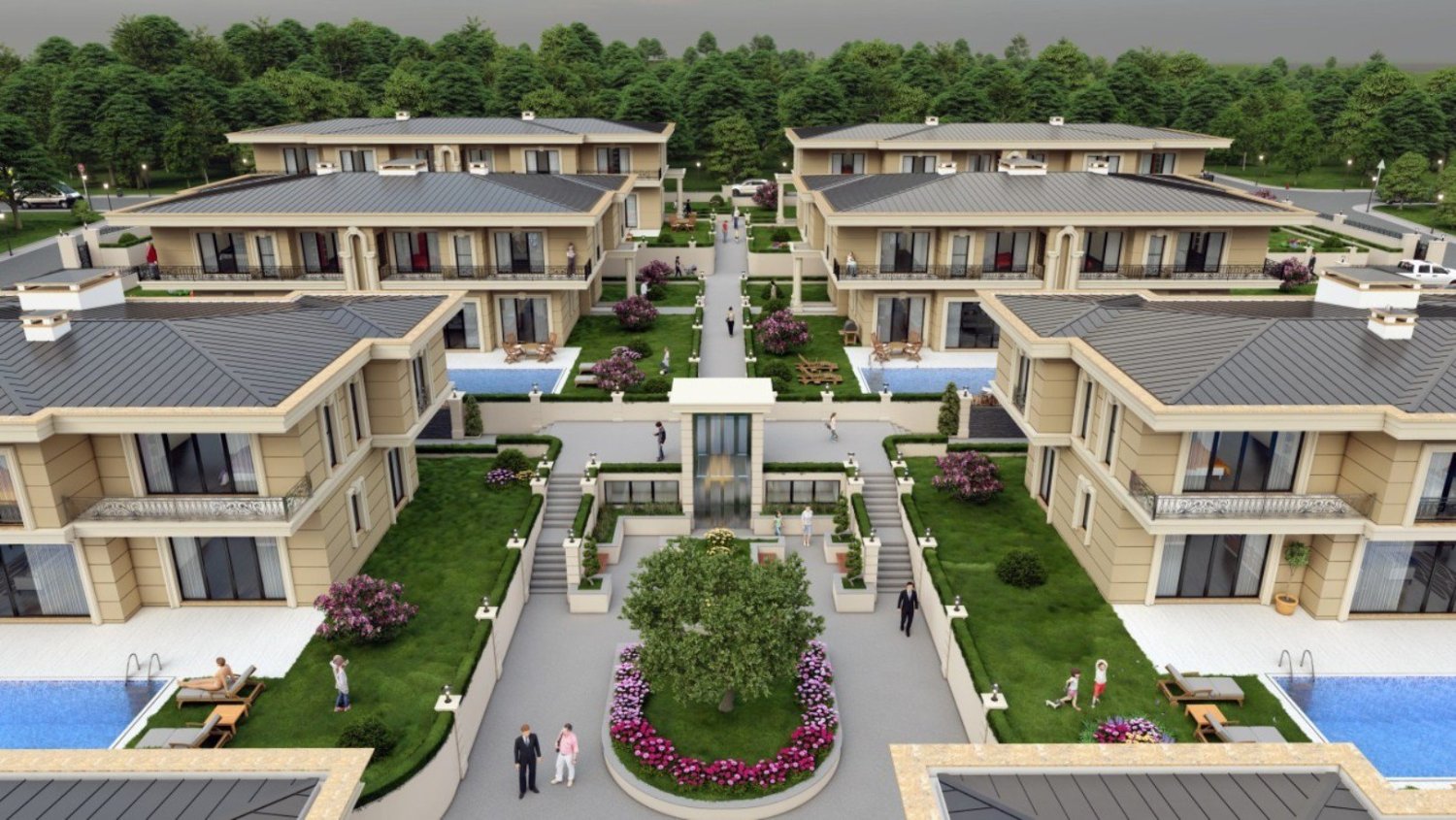 Villa 6+1 in Istanbul, Turkey No. 24925