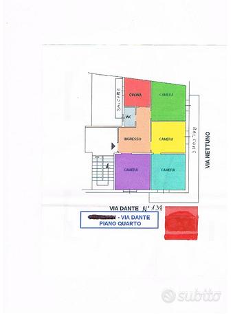 4 rooms Apartment in Taranto, Italy No. 276871