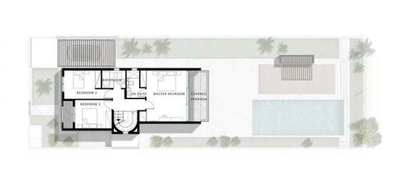 4 غرف نوم فيلا في Geroskípou, Cyprus رقم 15416 2