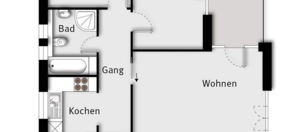 3 rooms Apartment in Dornbirn, Austria No. 150144 9