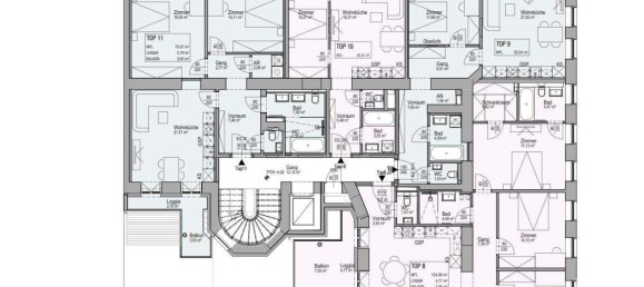 4-salle Appartement à Rudolfsheim-Funfhaus, Austria No. 242556 47
