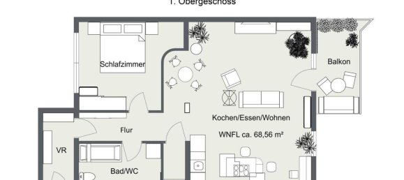 2-Zimmer Wohnung in Waltendorf, Austria, Nr. 162263 24