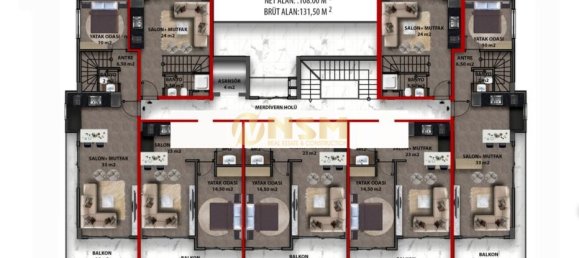 Apartment 1+1 in Alanya, Turkey No. 5592 3
