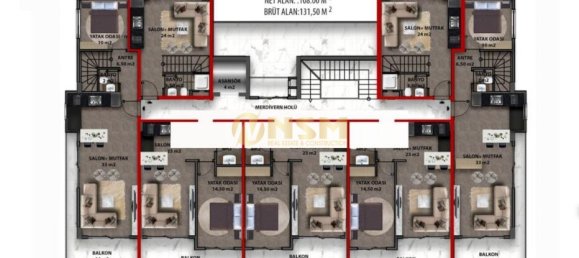 Apartment 1+1 in Alanya, Turkey No. 5592 21