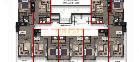 Apartment 1+1 in Alanya, Turkey No. 5592 9