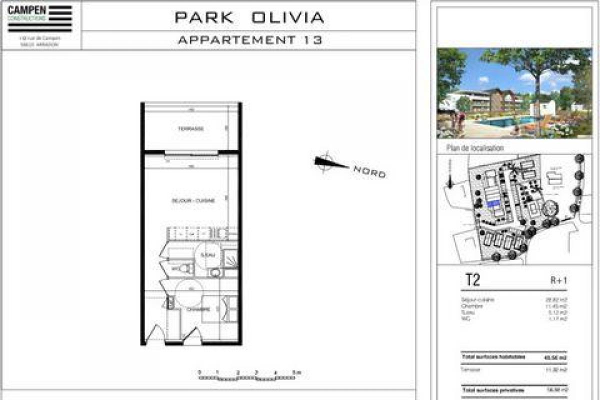 استوديو في الكوندو في Pontivy, France رقم 5591