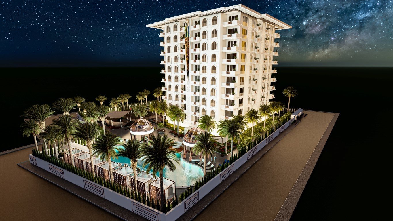 2 rooms Apartment in Alanya, Turkey No. 29807