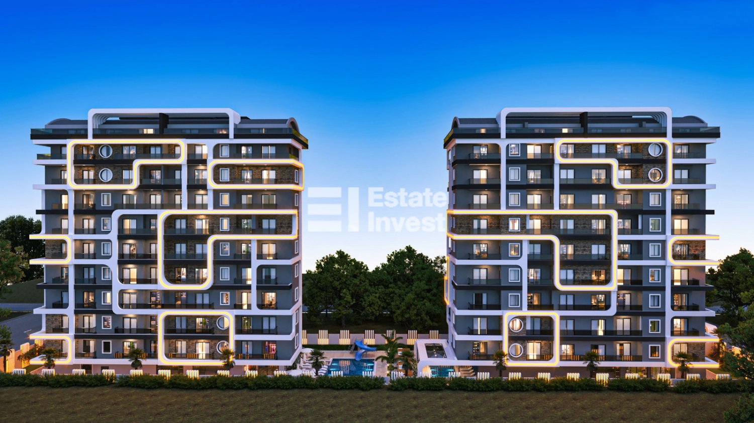 Apartment 1+1 in Alanya, Turkey No. 26613