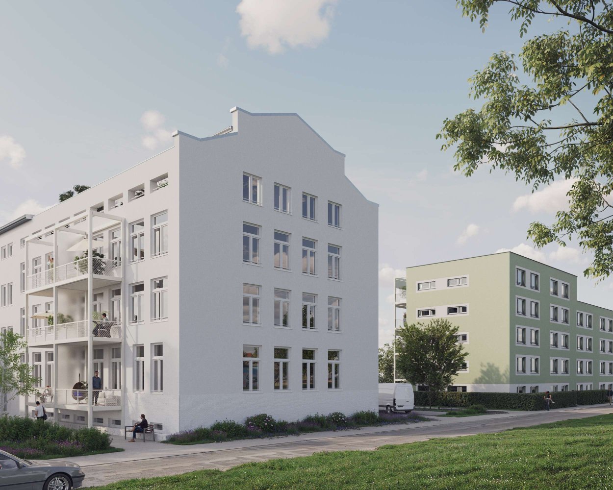 Квартира с 1 спальней в Северная Саксония, Германия № 155523