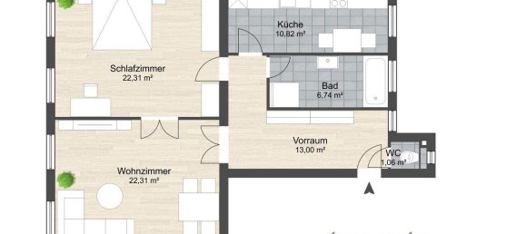 Apartamento de 2 divisões em Penzing, Austria N.º 205042 13