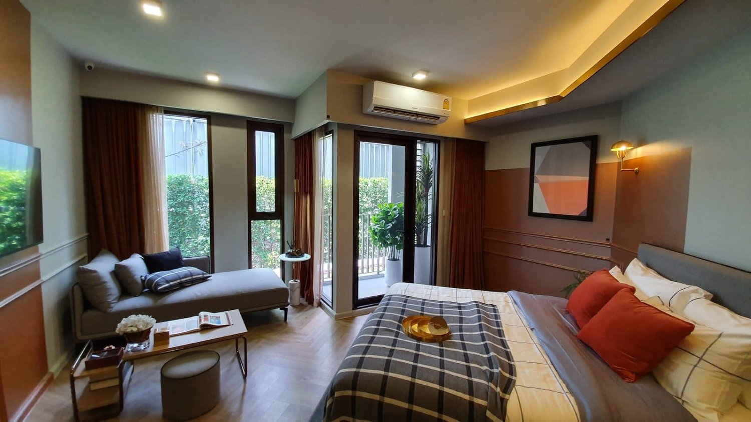 Кондоминиум  с 2 спальнями в CHAPTER CHULA-SAMYAN, Бангкок, Таиланд № 28027