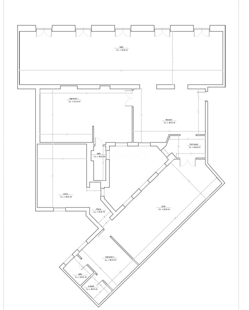 2 غرف نوم شقة في Madrid, Spain رقم 254324