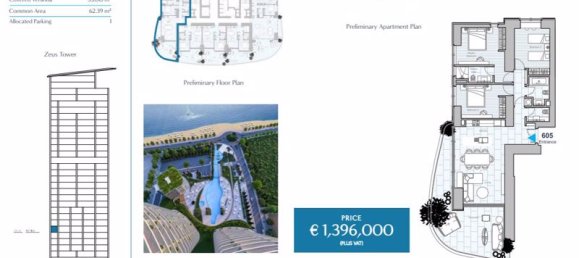 3 chambres appartement à vendre à Limassol, Cyprus № 9509 2
