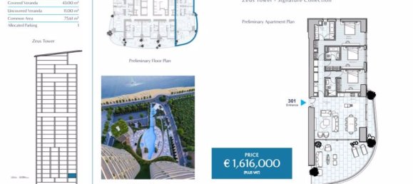 3 chambres appartement à vendre à Limassol, Cyprus № 9509 24