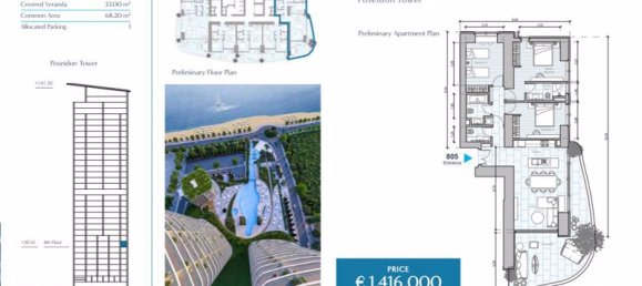 3 chambres appartement à vendre à Limassol, Cyprus № 9509 5