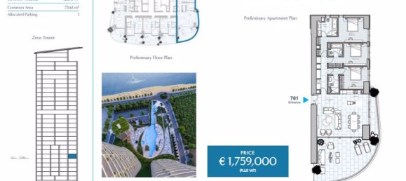 3 chambres appartement à vendre à Limassol, Cyprus № 9509 3