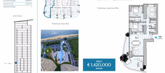 3 chambres appartement à vendre à Limassol, Cyprus № 9509 4