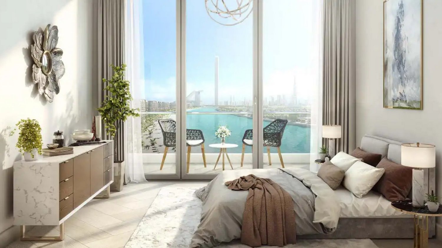 Apartamento de 2 dormitorios en AZIZI RIVIERA BEACHFRONT, Majan, UAE No. 58390